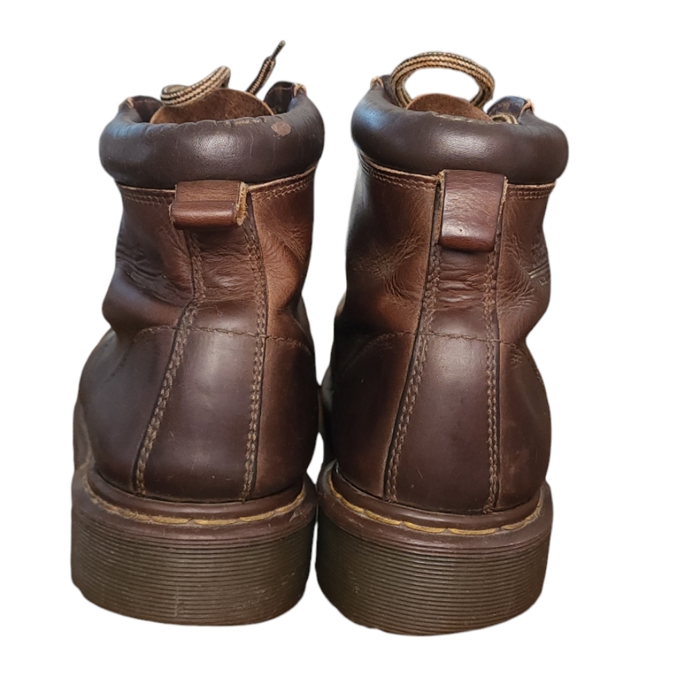 Dr Martens Vintage Brown Amphibious Boots Made in England Men's Size 12 - Picture 2 of 8